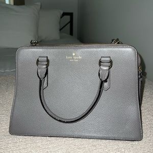 Gray kate spade crossbody bag NWOT